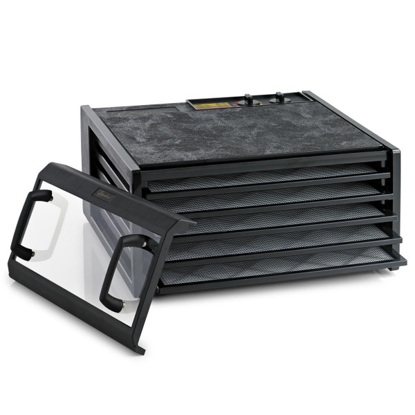 Excalibur 5 Tray Dehydrator Timer Black Clear Door
