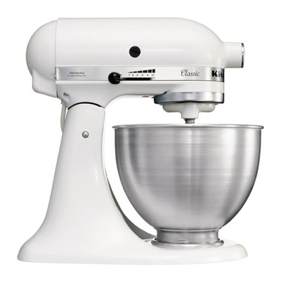 KitchenAid 4.3L Classic Stand Mixer in White