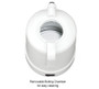 Removable Boiling Chamber for easy cleaning