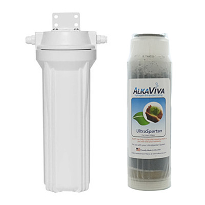 AlkaViva UltraSpartan Filter and Housing