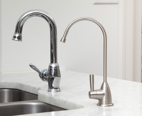 Aquasana AQ-4601 Premium Under Sink Water Filter System Brushed Nickel