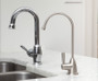 Aquasana AQ-4601 Premium Under Sink Water Filter System Brushed Nickel