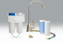 Aquasana AQ-4601 Premium Under Sink Water Filter System Brushed Nickel