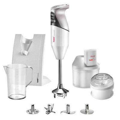 Bamix Superbox Hand Blender in White