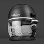 Fritaire Self-Cleaning Glass Bowl Air Fryer in Midnight Black