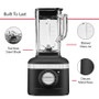 KitchenAid Artisan K400 Blender KSB4026BBK in Cast Iron Black