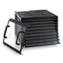 Excalibur 9 Tray Dehydrator Timer Black Clear Door