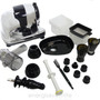 Omega 8008 Slow Juicer and Nutrition Center in Chrome