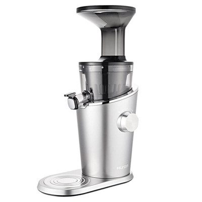 Hurom H100 Vertical Slow Juicer in Platinum Silver