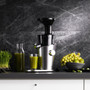 Hurom H100 Vertical Slow Juicer in Platinum Silver