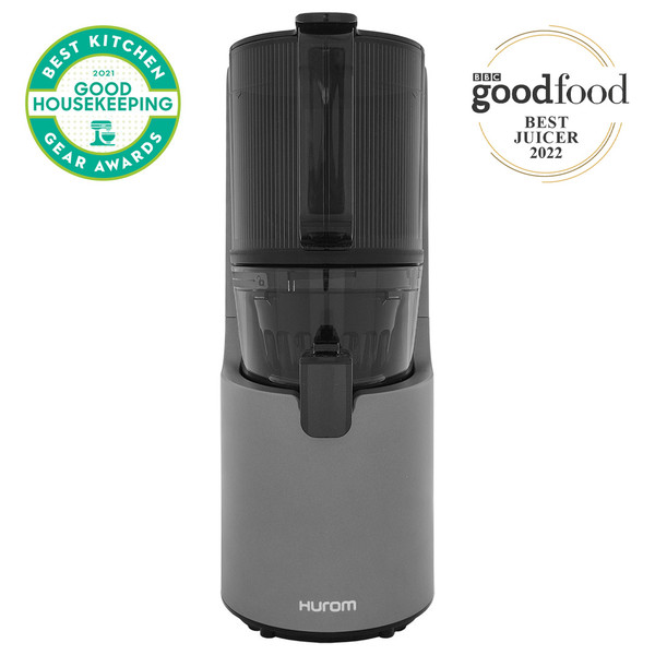 Hurom H200 Self-Feeding Slow Juicer in Silver