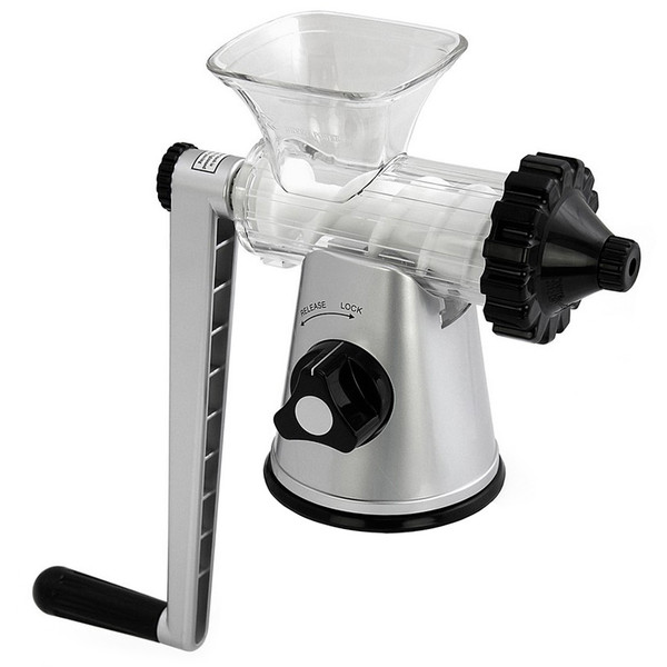 Lexen Healthy GP 27 Manual Wheatgrass and Fruit Juicer in Silver