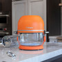 Fritaire Self-Cleaning Glass Bowl Air Fryer in Orange