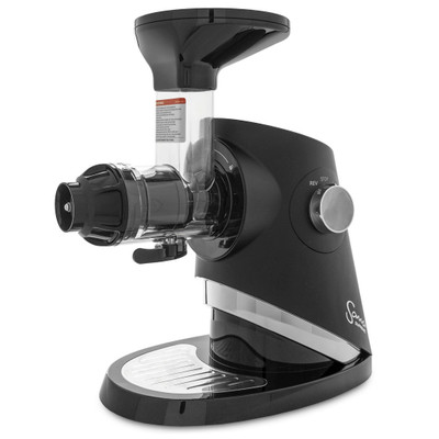 Sana Supreme 727 Horizontal Slow Juicer in Black