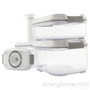 STATUS 5-Set of Small Rectangular Vacuum Containers