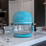 Fritaire Self-Cleaning Glass Bowl Air Fryer in Teal