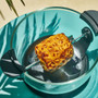 Fritaire Self-Cleaning Glass Bowl Air Fryer in Teal
