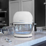 Fritaire Self-Cleaning Glass Bowl Air Fryer in Lilly White
