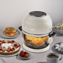 Fritaire Self-Cleaning Glass Bowl Air Fryer in Lilly White