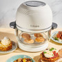 Fritaire Self-Cleaning Glass Bowl Air Fryer in Lilly White
