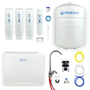 Aquasana SmartFlow Reverse Osmosis Under Sink Water Filter in Chrome - AQ-SFRO