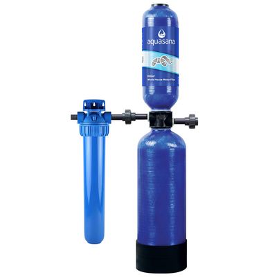 Aquasana Rhino EQ-1000 Whole House Water Filter System in Blue