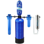 Aquasana Rhino EQ-500-WELL Whole House Water Filter System with Post Filter Kit in Blue