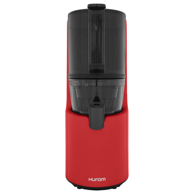 Hurom H200 Self-Feeding Slow Juicer in Red