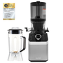 Hurom M100 2-in-1 Slow Juicer & Blender in Silver
