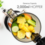Kuvings AUTO8 Hands-Free Slow Juicer in Pearl White
