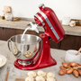 KitchenAid Artisan 4.8L Stand Mixer In Empire Red - 5KSM175PSBER