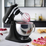 KitchenAid Artisan 4.8L Stand Mixer in Onyx Black - 5KSM175PSBOB